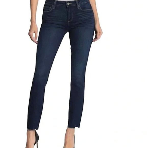PAIGE Denim - PAIGE Verdugo Ankle Jeans Darton Distressed Raw Hem 27 EUC